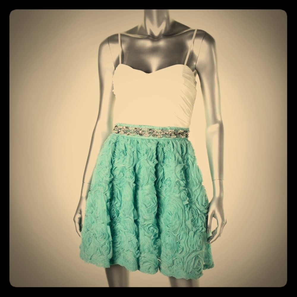 Aqua dress